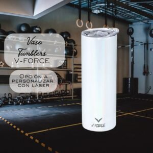 Vaso Tumblers con tapa y pajita 600ml